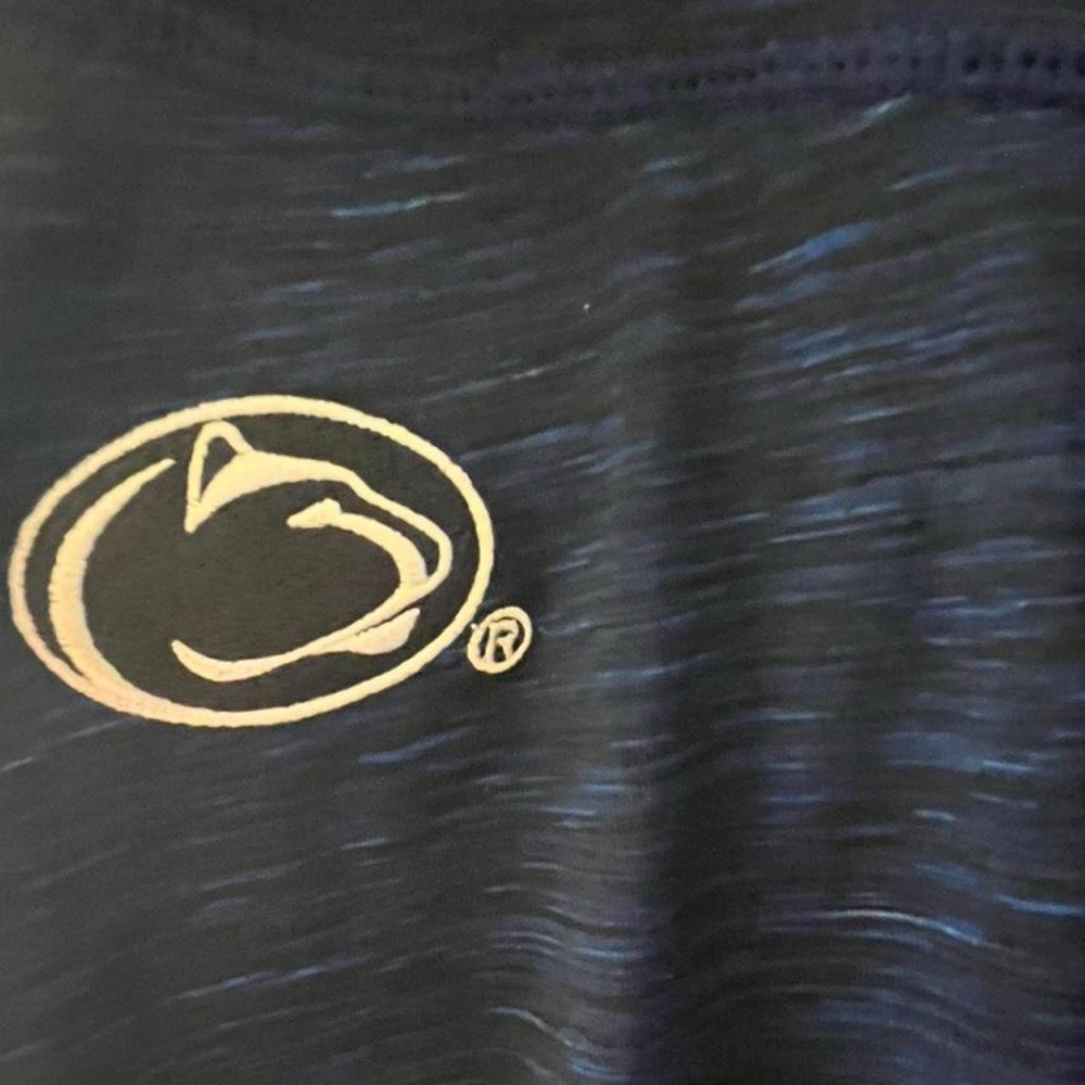 Women's Black Leggings with Gold Logo​ - Picture 3 of 5